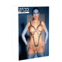 Портупея Zado FETISH с вагинальным крюком, кожа