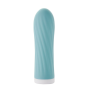 Мини-вибратор для клитора рельефный Sweet Em Velvet Lure, 10 режимов вибрации, голубой