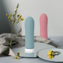 Мини-вибратор для клитора рельефный Sweet Em Velvet Lure, 10 режимов вибрации, голубой
