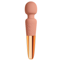 Вибратор-микрофон Sweet Em Velvet Lurer, 28 режимов вибрации, розовый с золотом