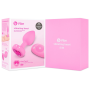 Анальная пробка с вибрацией и пультом управления B-Vibe Vibrating Heart Plug S/M Pink