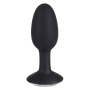 Анальная пробка со стразом You2Toys Butt Plug Diamond S, силикон, черная
