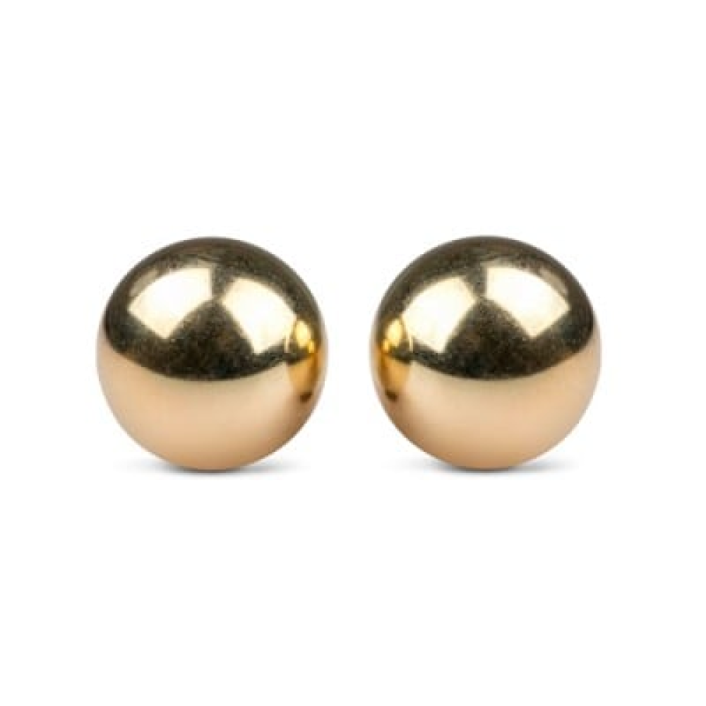Вагинальные шарики Gold ben wa balls, 25 мм