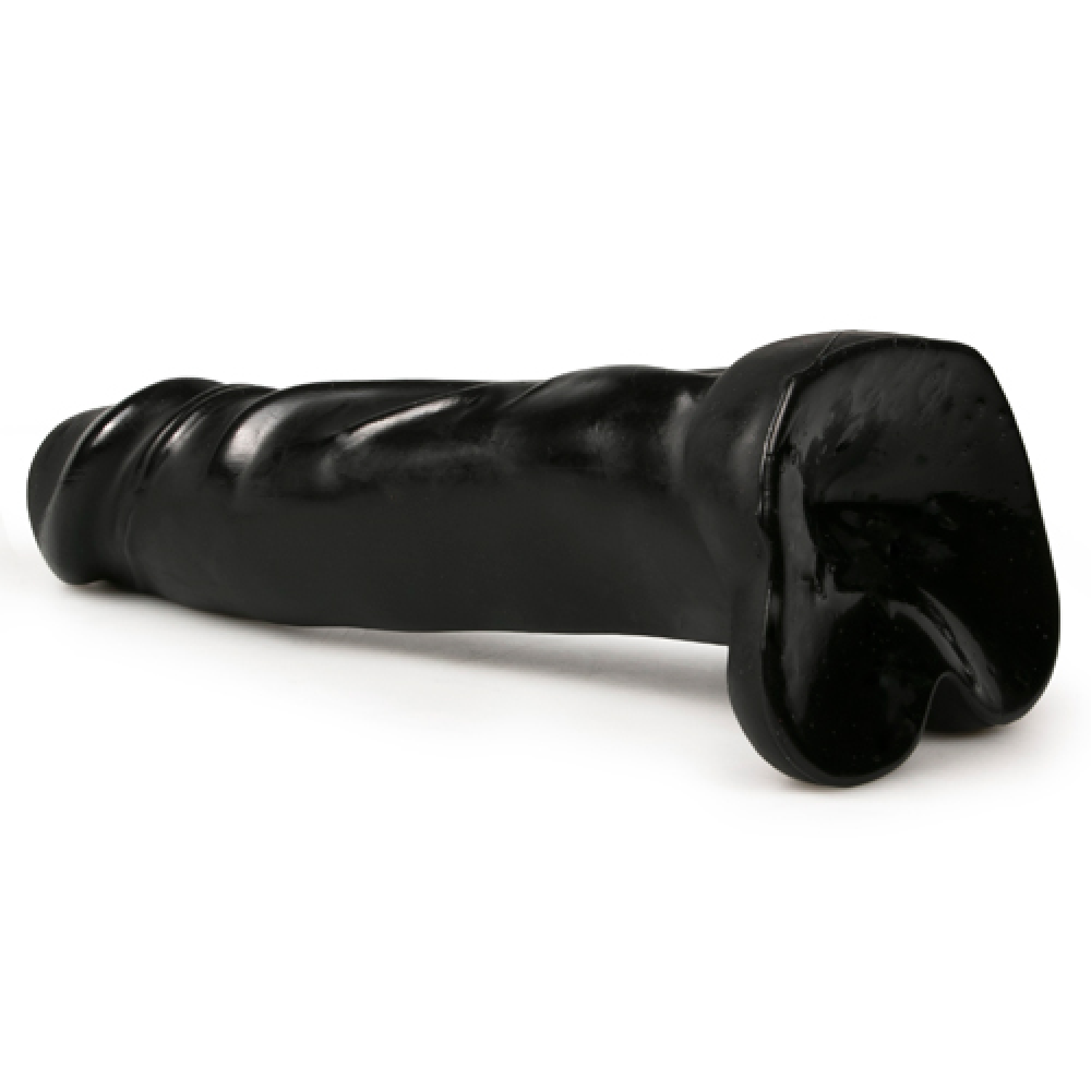 Большой фаллоимитатор All Black AB02 черный, 22 см