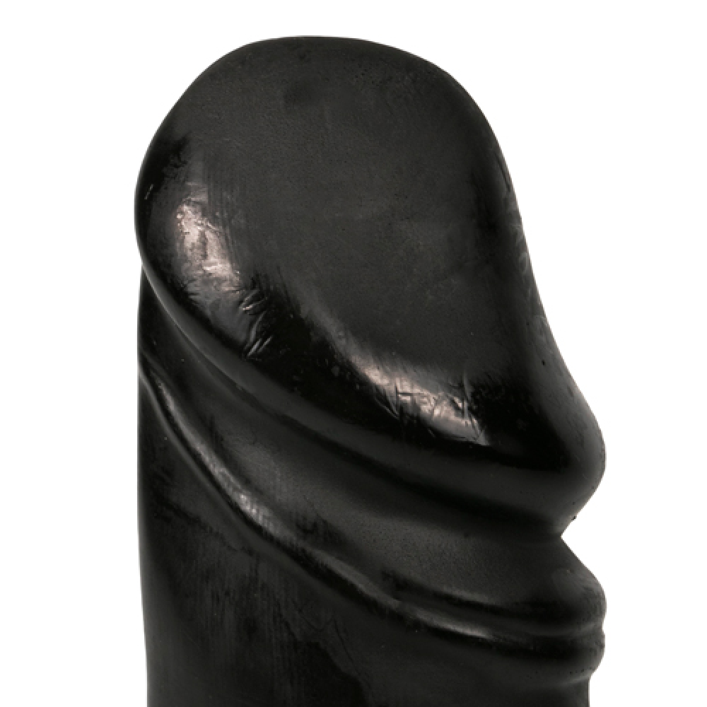 Большой фаллоимитатор All Black AB02 черный, 22 см