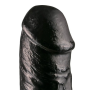 Большой фаллоимитатор All Black AB34 реалистичный черный, 29 см