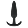 Анальная пробка Buttplug черная, M