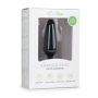 Анальная пробка Buttplug черная, M