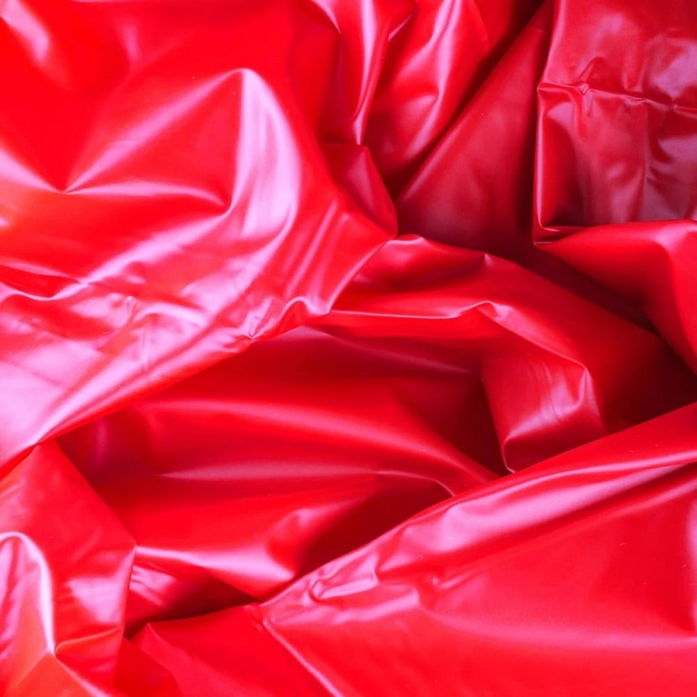 Простыня полиуретановая Vinyl Sheet красная, 200*232