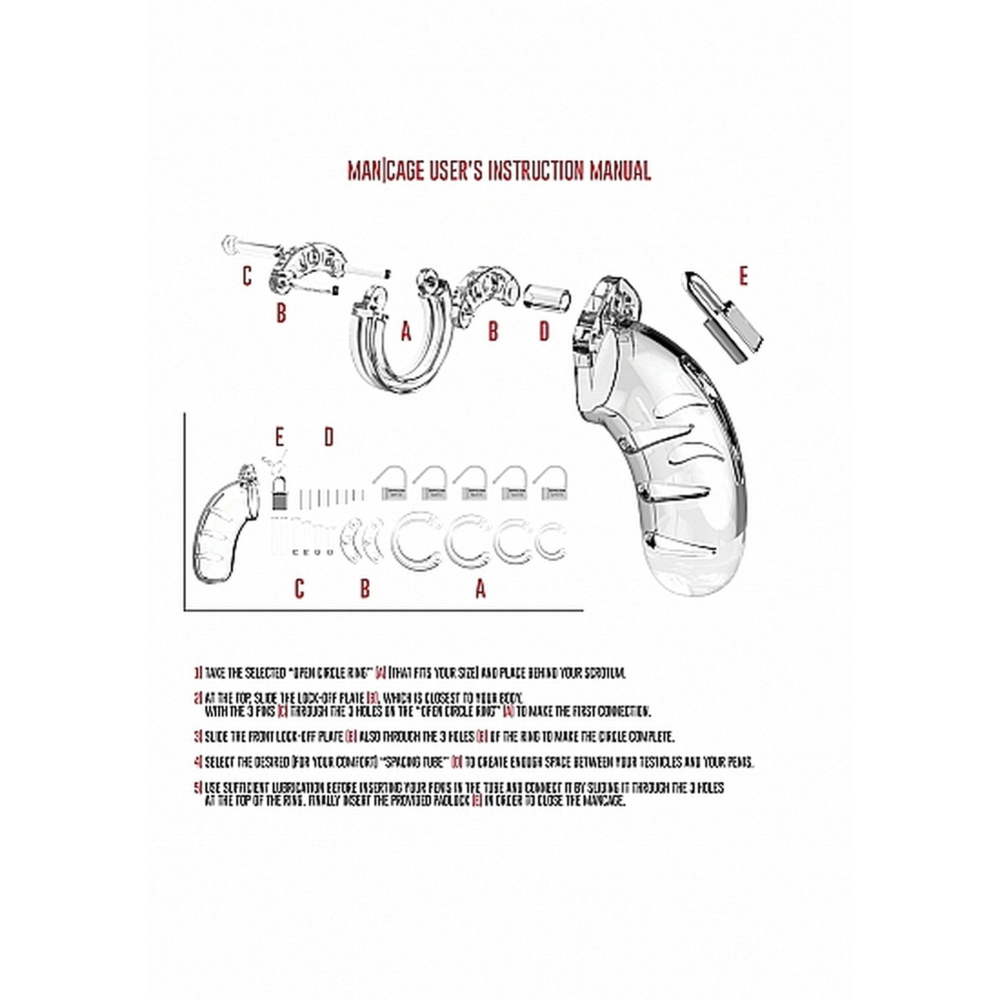 Пояс верности ManCage 03 Chastity Cage