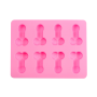 ET752PNK Форма для выпечки или льда Penis Baking Mold/Ice Cube Mold в форме пениса