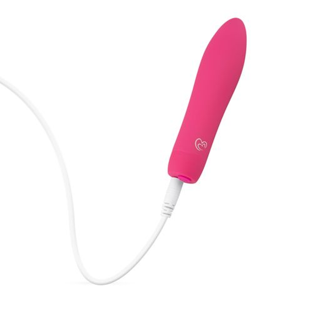 Мини-вибратор Easytoys розовый Velvet Vibe - Pink