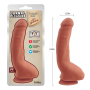 Фаллоимитатор реалистик Chisa T-skin ReaL CARNAL Pleasure; 23,5 см