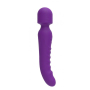 Двухсторонний вибратор микрофон Chisa Intimate Melody Pleasure Spreader Wand с подогревом,фиолетовый
