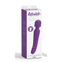 Двухсторонний вибратор микрофон Chisa Intimate Melody Pleasure Spreader Wand с подогревом,фиолетовый