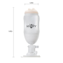 Мастурбатор в колбе регулируемый двусторонний CHISA MX Happy Cup Joy Wang с вибрацией