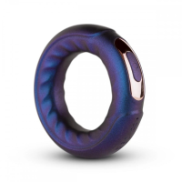 Эрекционное кольцо с вибрацией Hueman Saturn Vibrating Cock/Ball Ring