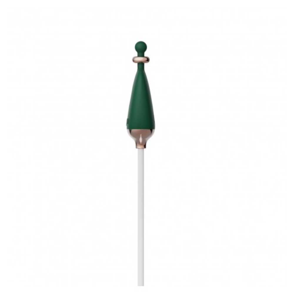 Зажимы для сосков с вибрацией Qingnan No.2 Vibrating Nipple Clamps Green