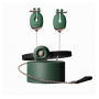 Зажимы для сосков с вибрацией Qingnan No.2 Vibrating Nipple Clamps Green