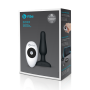 Анальная пробка с вибрацией и пультом B-Vibe Novice Plug, черная