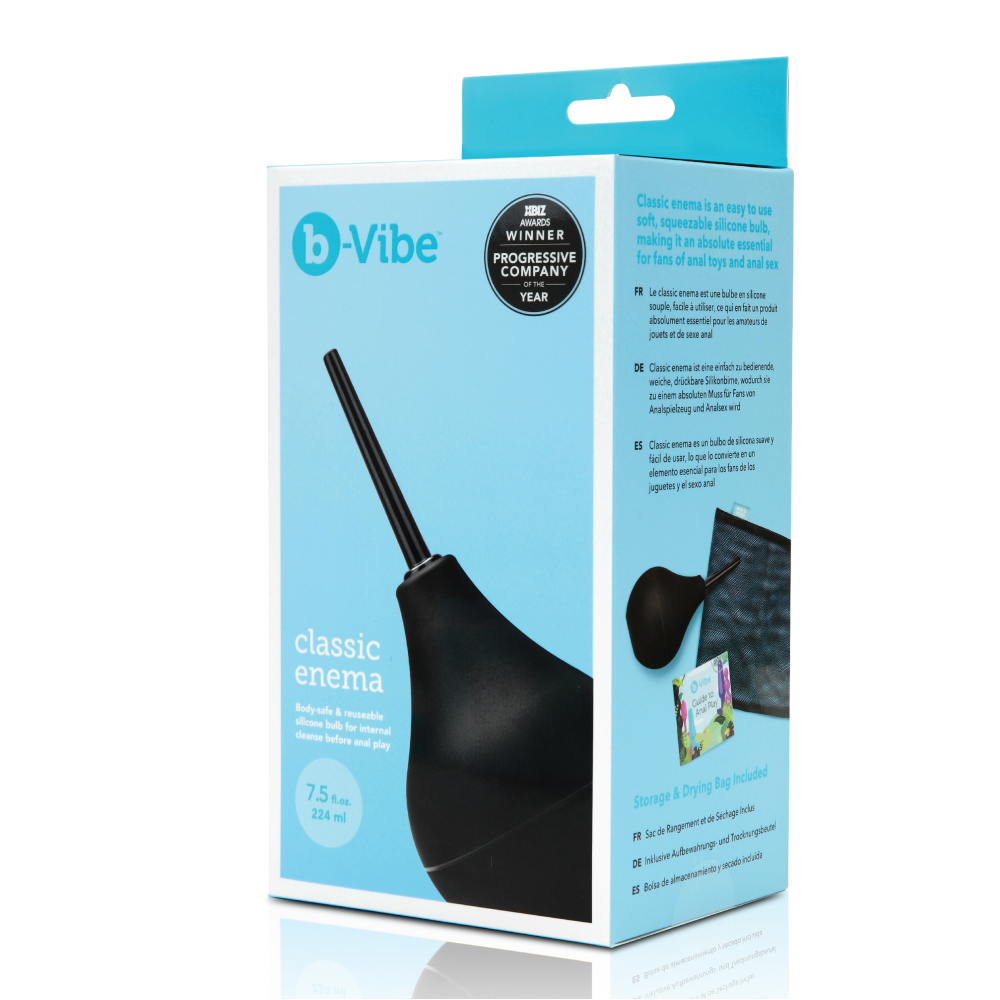 Анальный душ B-Vibe Classic Enema, черный