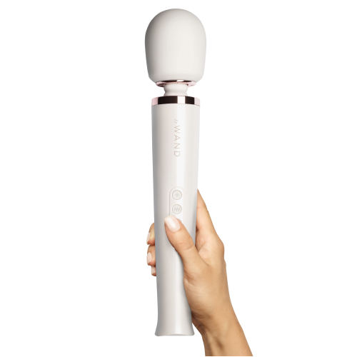 Вибратор микрофон Le Wand RECHARGEABLE MASSAGER, жемчужно-белый