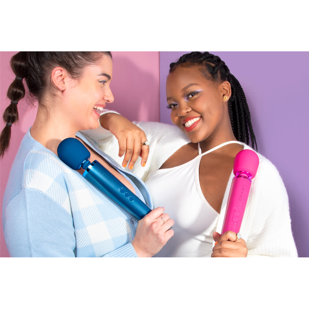 Вибратор микрофон Le Wand RECHARGEABLE MASSAGER, тихоокеанский синий