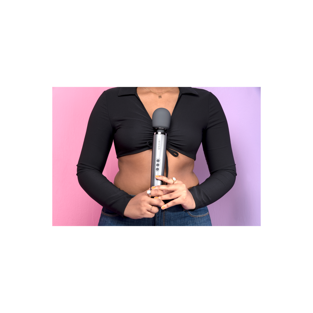 Вибратор микрофон Le Wand RECHARGEABLE MASSAGER, серый