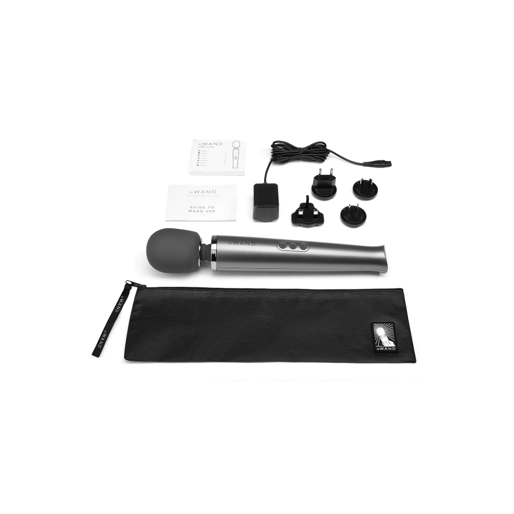 Вибратор микрофон Le Wand RECHARGEABLE MASSAGER, серый