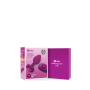 Анальная пробка с вибрацией B-Vibe Vibrating Jewel Plug S/M Pink Ruby, силиконовая, розовая