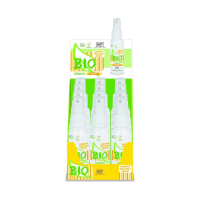 Дисплей с очиститетелями для секс девайсов HOT BIO Cleaner Spray (12 шт. по 50 мл)