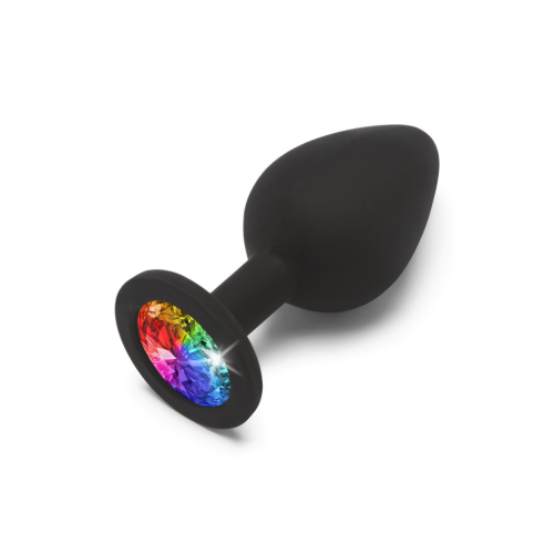 Анальная пробка средняя Rainbow Booty Jewel M Toy Joy