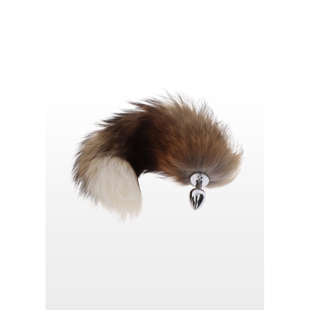 Анальный хвост с металлической пробкой Foxtail Buttplug TABOOM