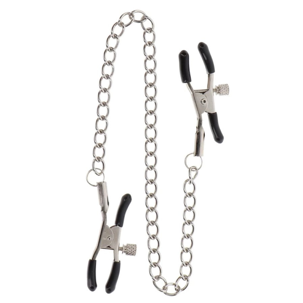 Зажимы на соски Adjustable Clamps with Chain