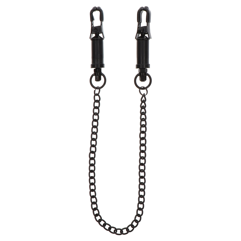 Зажимы на соски Heavy Duty Adjustable Clamps чёрные 52 см TABOOM