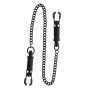 Зажимы на соски Heavy Duty Adjustable Clamps чёрные 52 см TABOOM