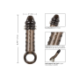 Насадка на пенис удлиняющая +5 см Ultimate Stud Extender рельефная