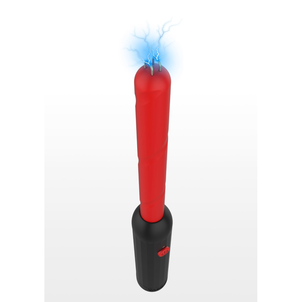 Электростимулятор Стик Taboom Prick Stick Electro Shock Wand красно-черный, 34 см