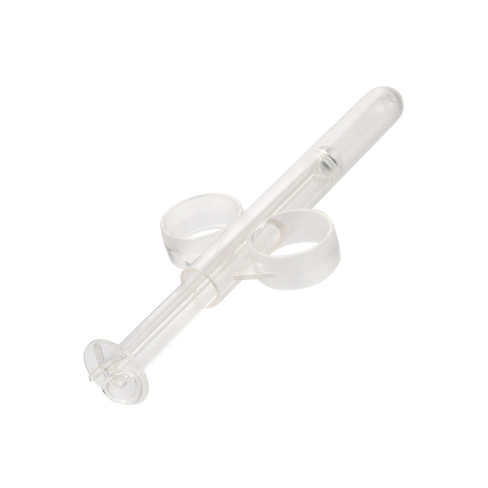 Шприц для спринцевания анальный душ XL Lube Tube CalExotics прозрачный, 10.2 х 2 см