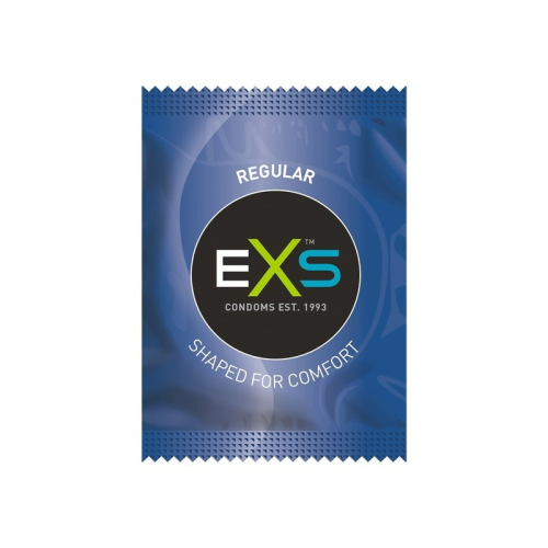 Презервативы классические анатомические EXS Regular веганские (цена за 5 шт.)