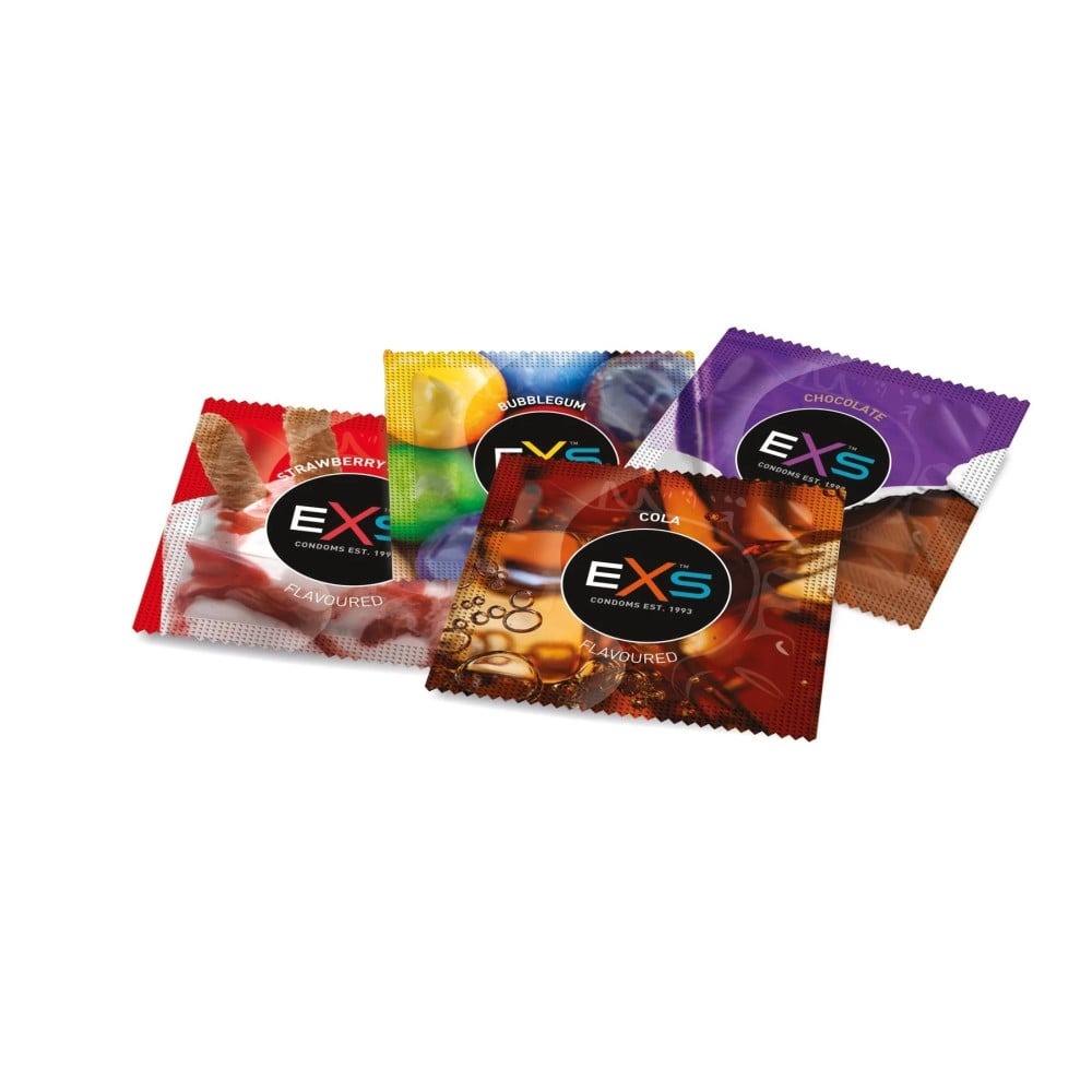 Презерватив латексный EXS Bubblegum со вкусом жевательной резинки (цена за 5 шт.)