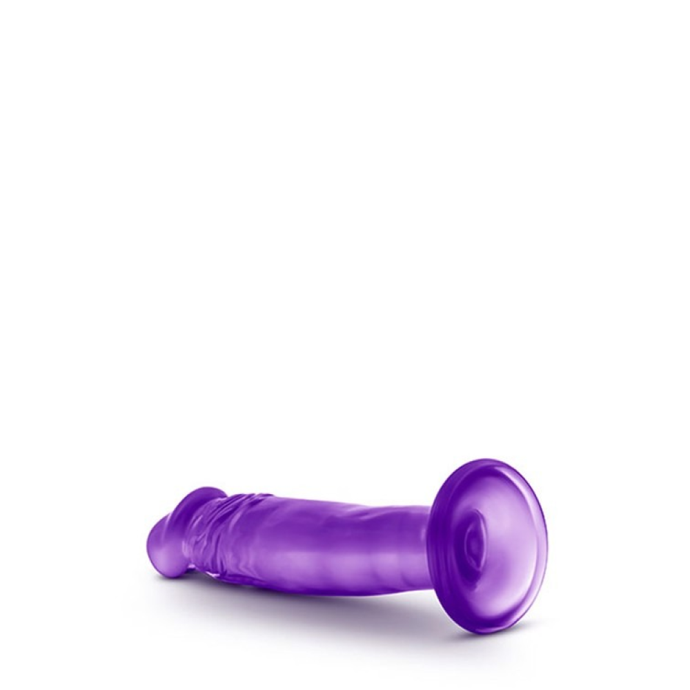 Фаллоимитатор реалистичный, на присоске Blush Yours Sweet N фиолетовый, 16.5 х 3.8 см