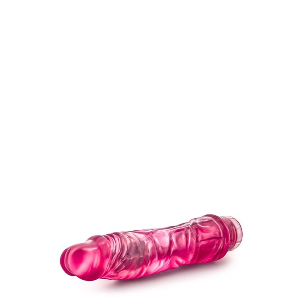 Вибратор реалистичный Blush B Yours Vibe 10 розовый, 22.5 х 4.9 см