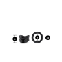 Эрекционная насадка Stay Hard Beef Ball Stretcher Snug черная, 3.8 см