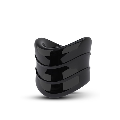 Эрекционное кольцо STAY HARD BEEF BALL STRETCHER SNUG XLONG Черное, 3.8 х 2.5 см