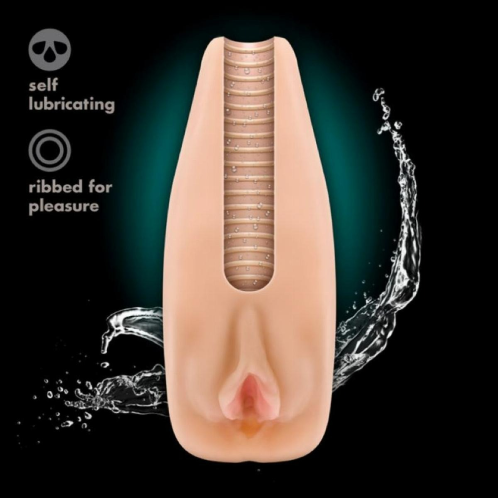 Мастурбатор с вибропулей M For Men Natascha реалистичный, 6.4 см х 17.8 см