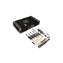 Набор для БДСМ в чемодане, 10 предметов Temptasia Safe Word Bondage Kit With Suitcase Black