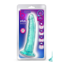 Фаллоимитатор реалистичный на присоске Blush B Yours Plus мятный, 19 х 3.8 см