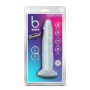 Фаллоимитатор реалистичный на присоске Blush B Yours прозрачный, 19 х 3.8 см