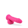 Фаллоимитатор реалистичный двойной плотности Neo Blush, на присоске, розовый, 20 х 4.5 см
